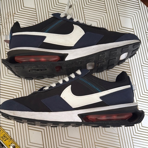 Nike Air Max Pre-Day Black &Midnight Blue Athletic Shoes - Picture 7 of 9